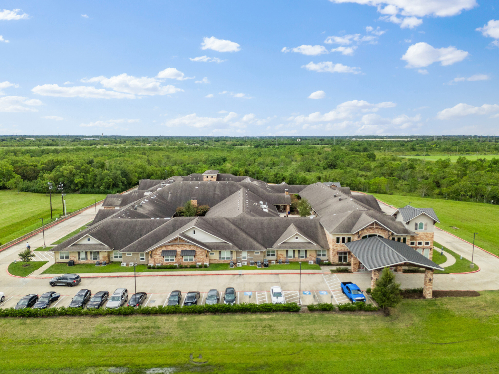 Aerial view of Discovery Village Clear Lake