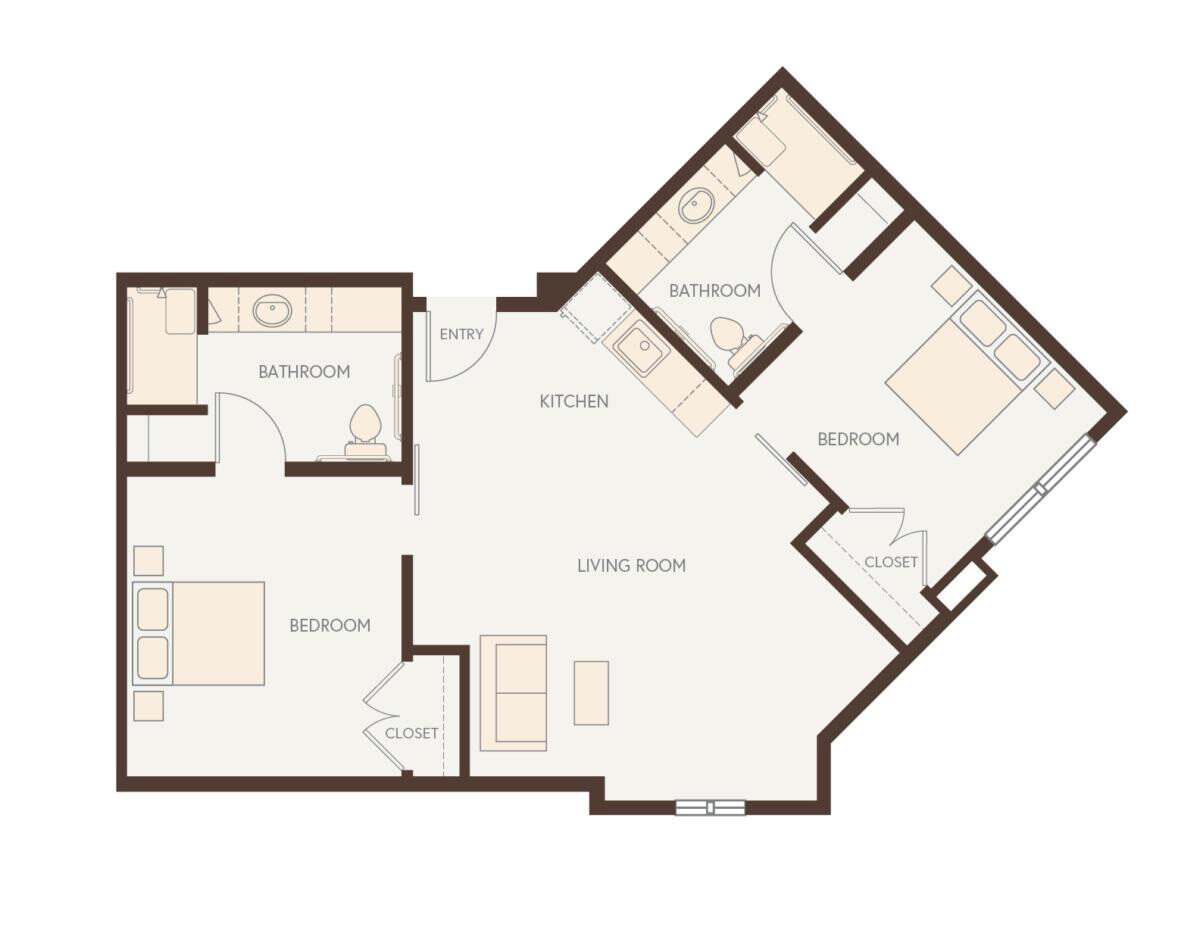 American Elder floor plan