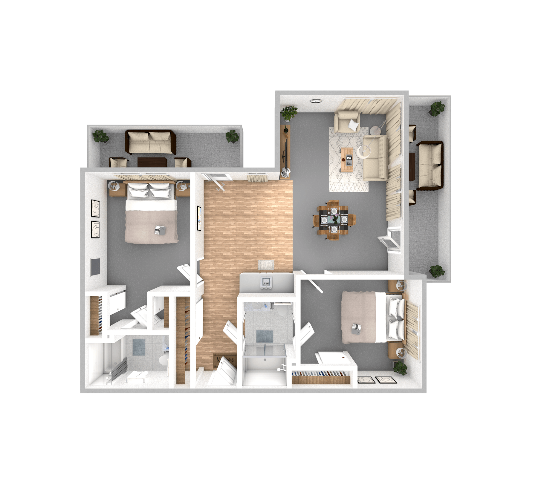 La Jolla Cove floor plan