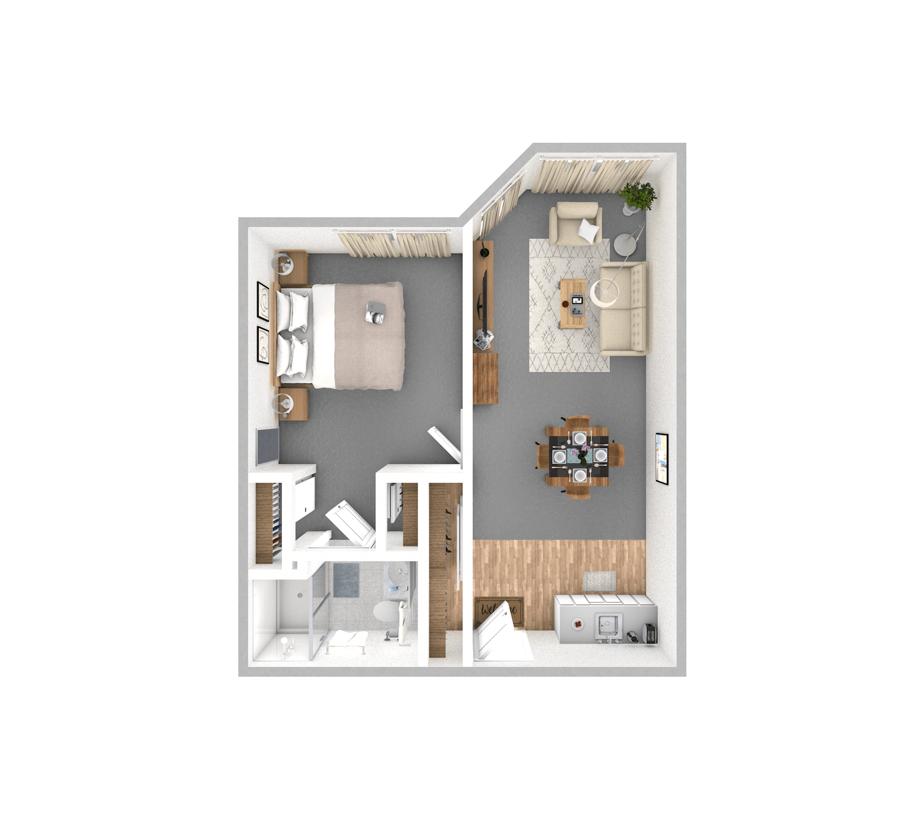 San Gabriel floor plan