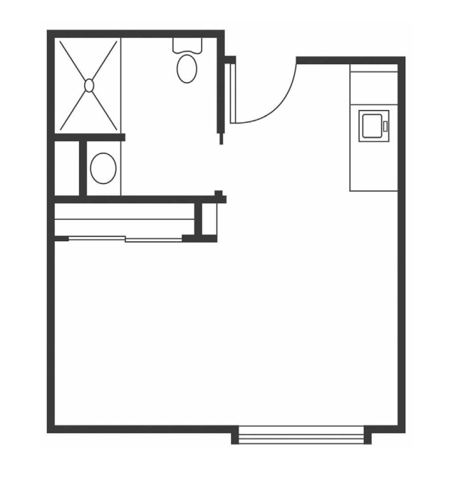 Oak floor plan