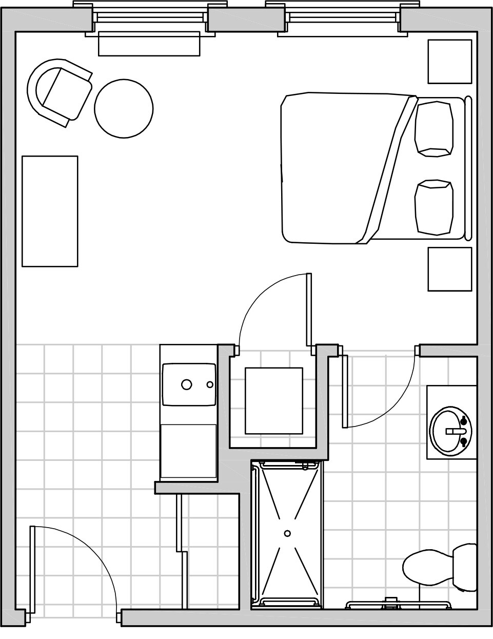 Avacado floor plan