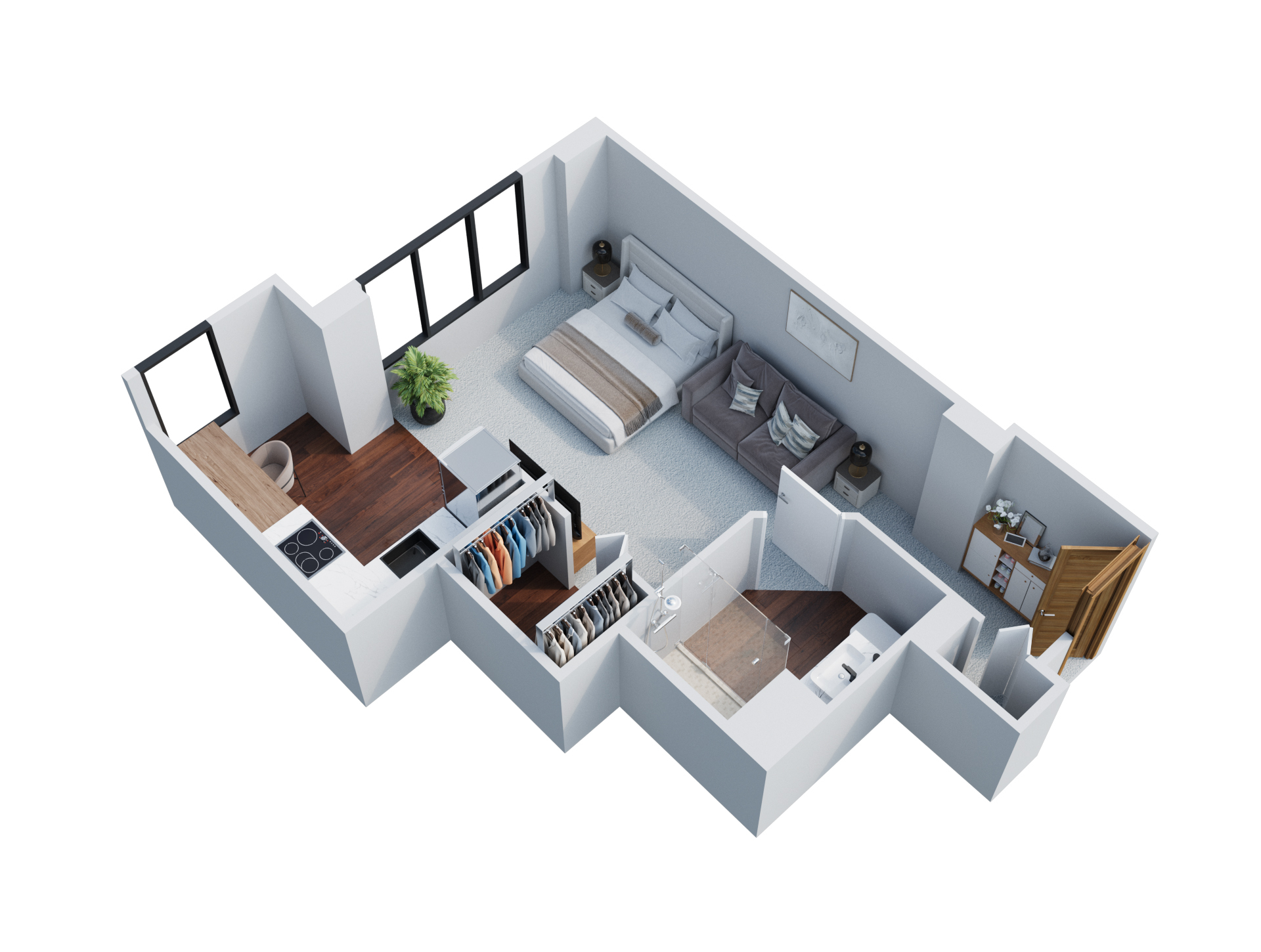 The Oak floor plan