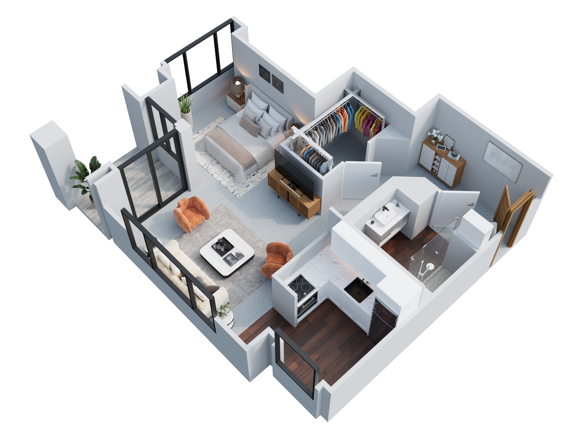 The Aspen floor plan