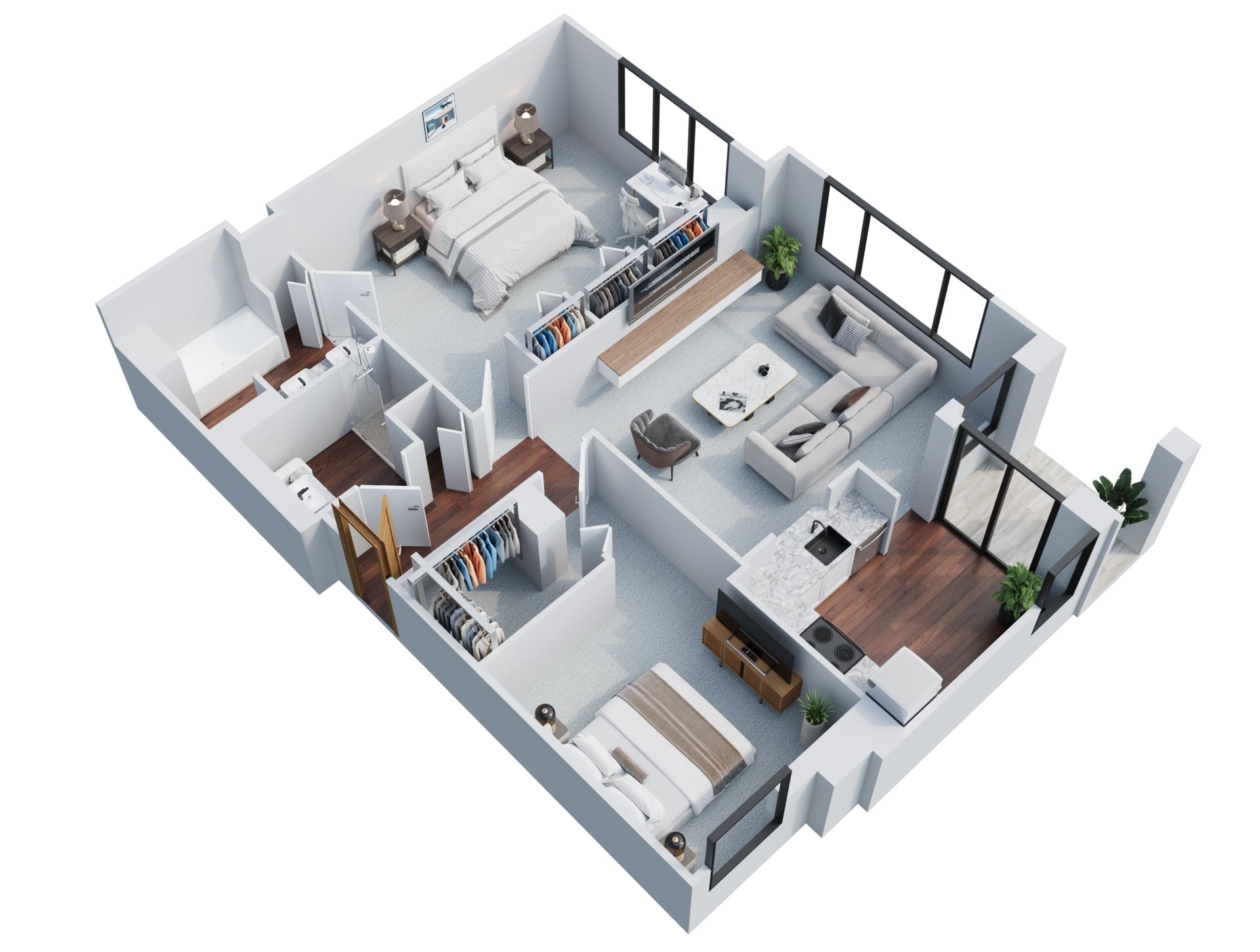 The Mahogany floor plan