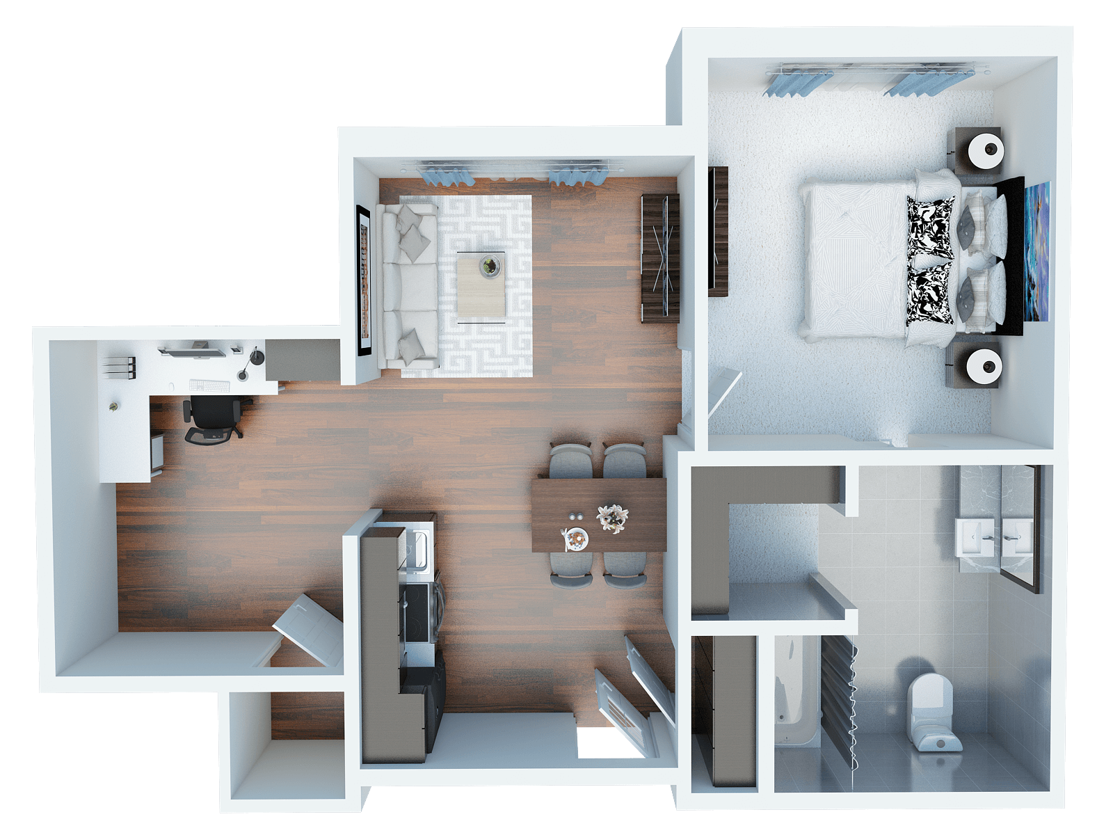 The Cedar floor plan