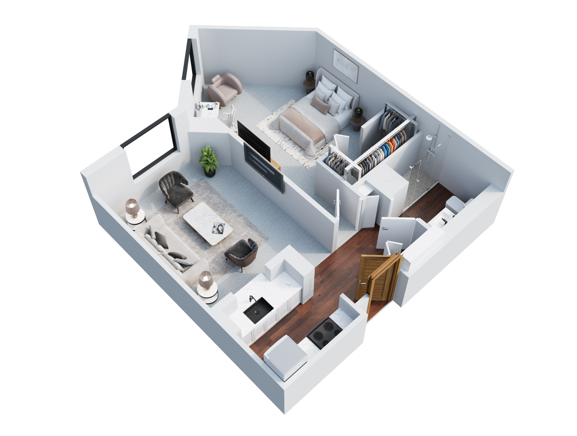 The Redwood floor plan