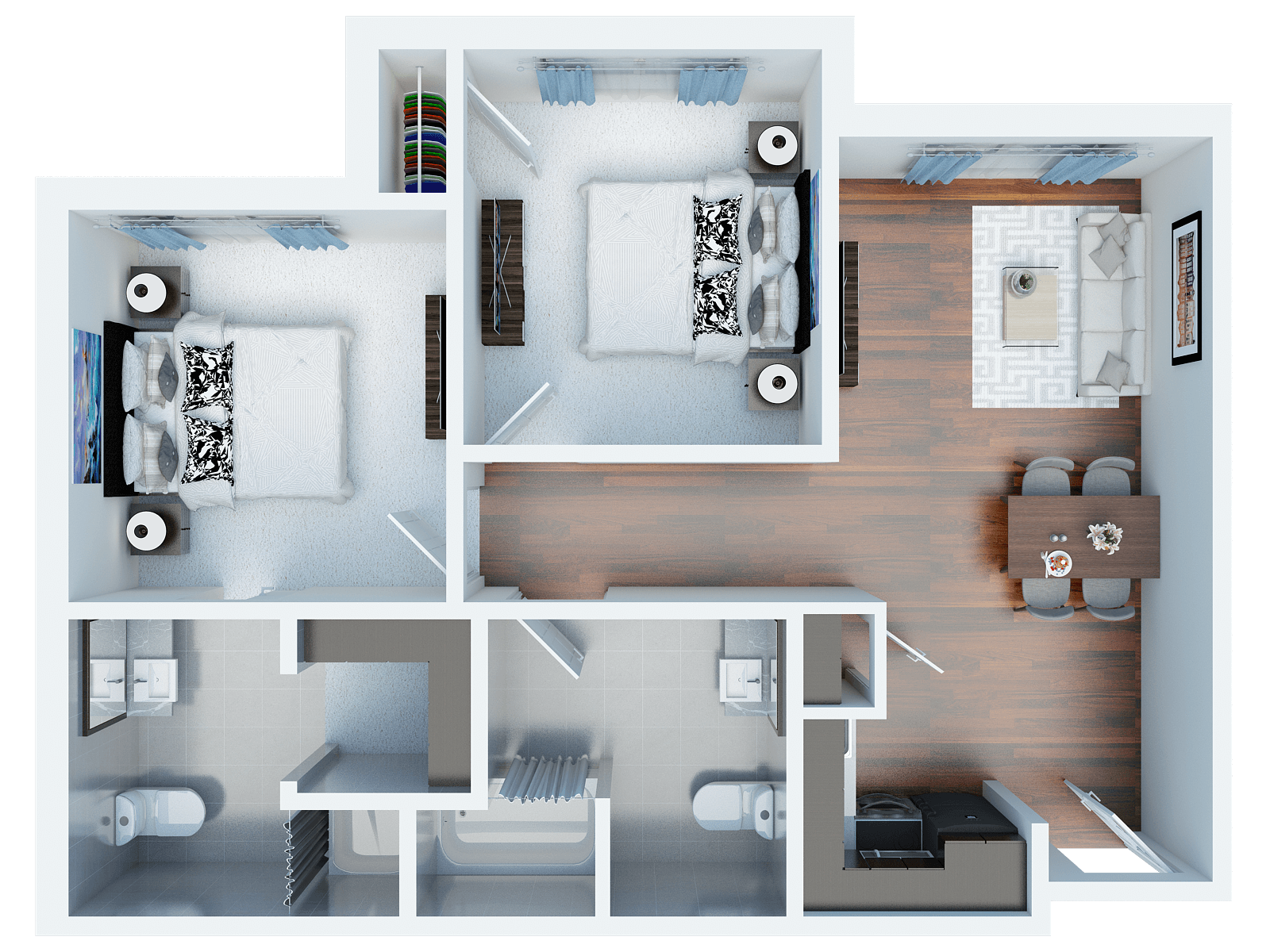 The Windmill floor plan