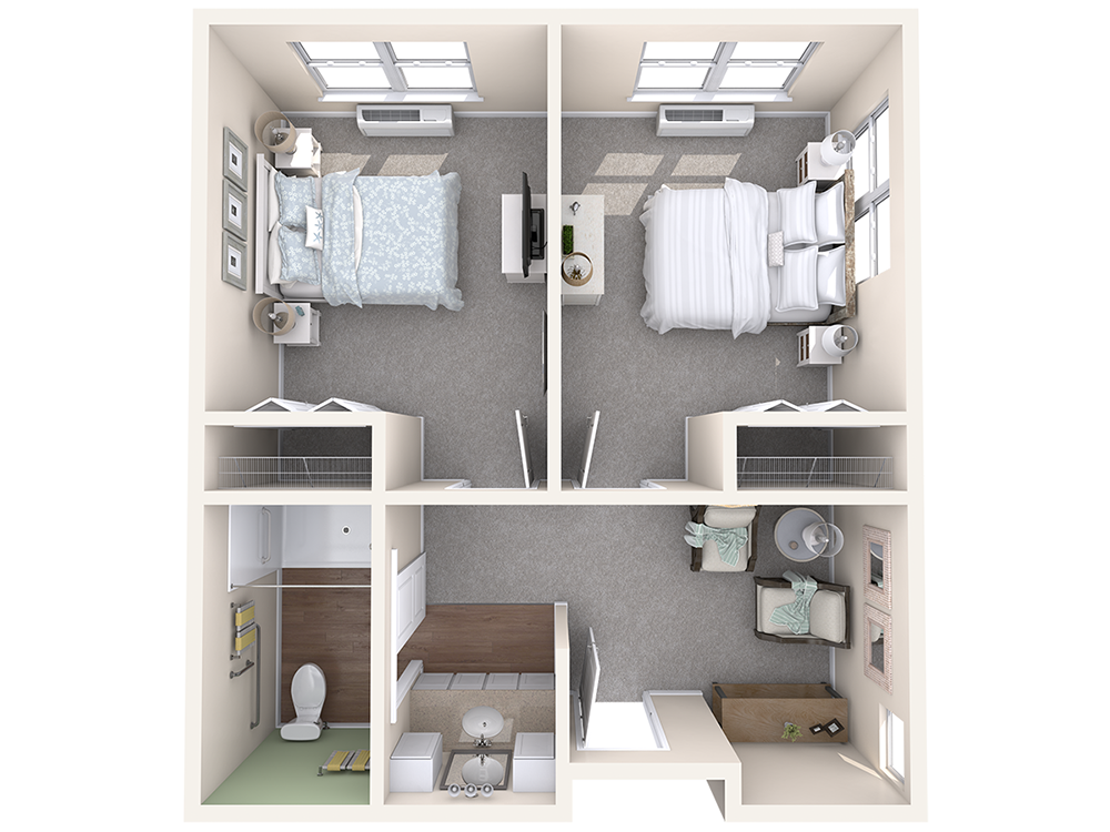 Pine floor plan