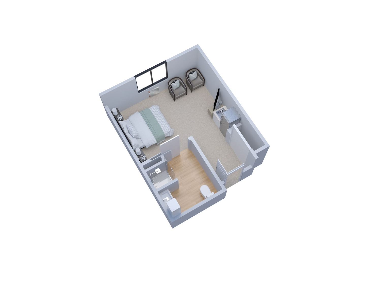 Downy floor plan