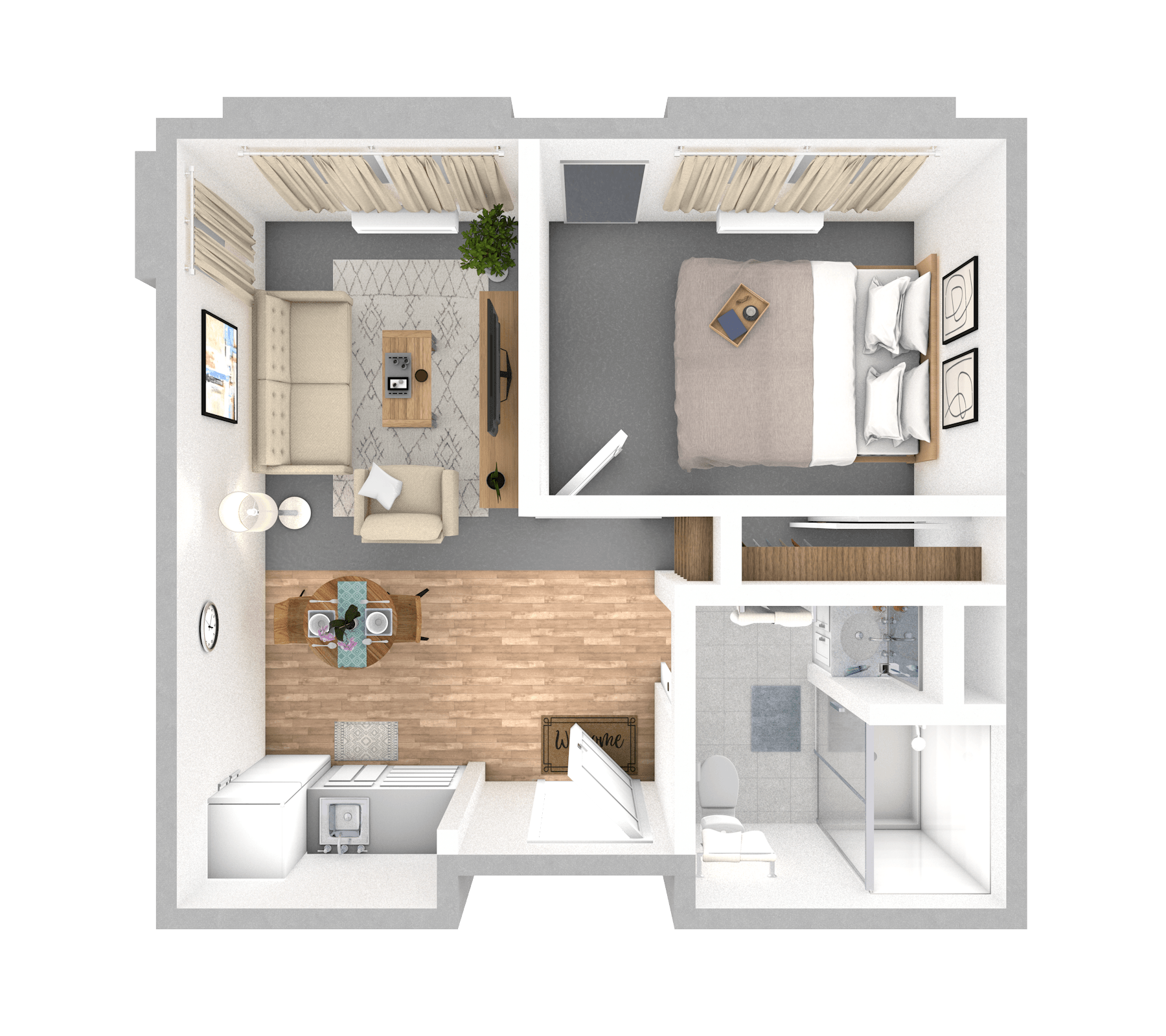 Cascade floor plan