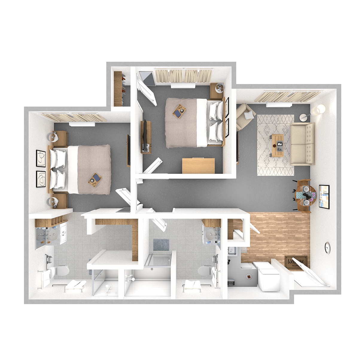 Bayou floor plan