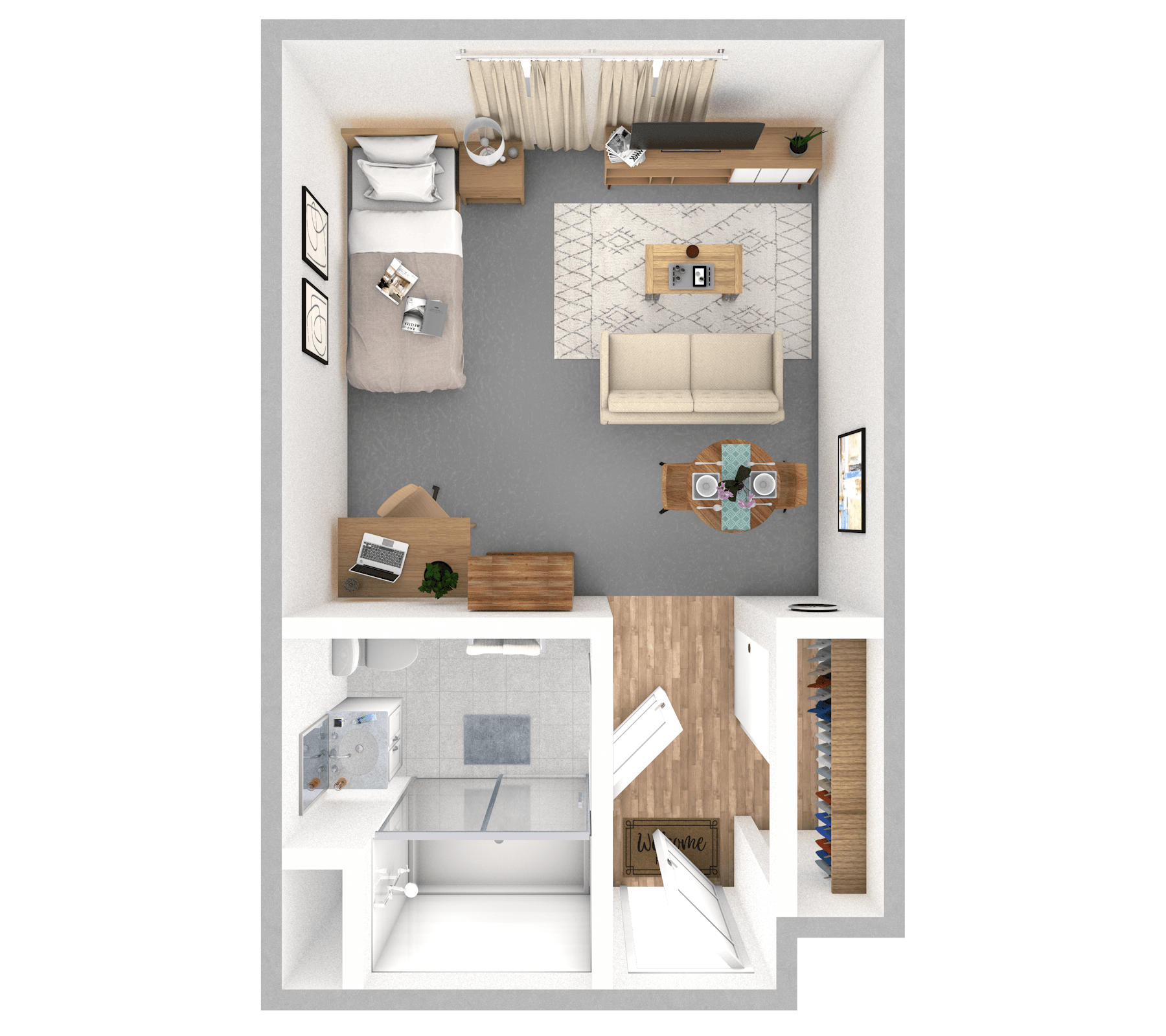Suite  floor plan