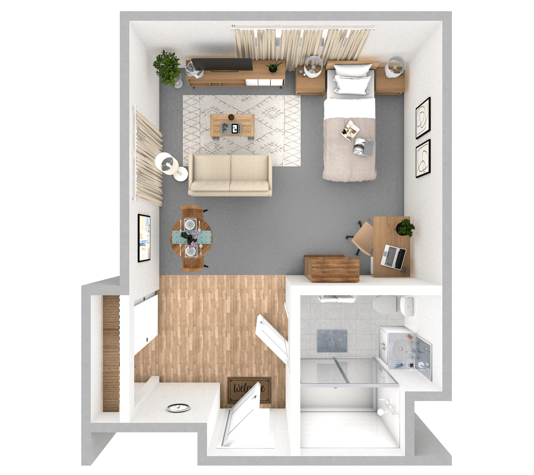 Suite  floor plan