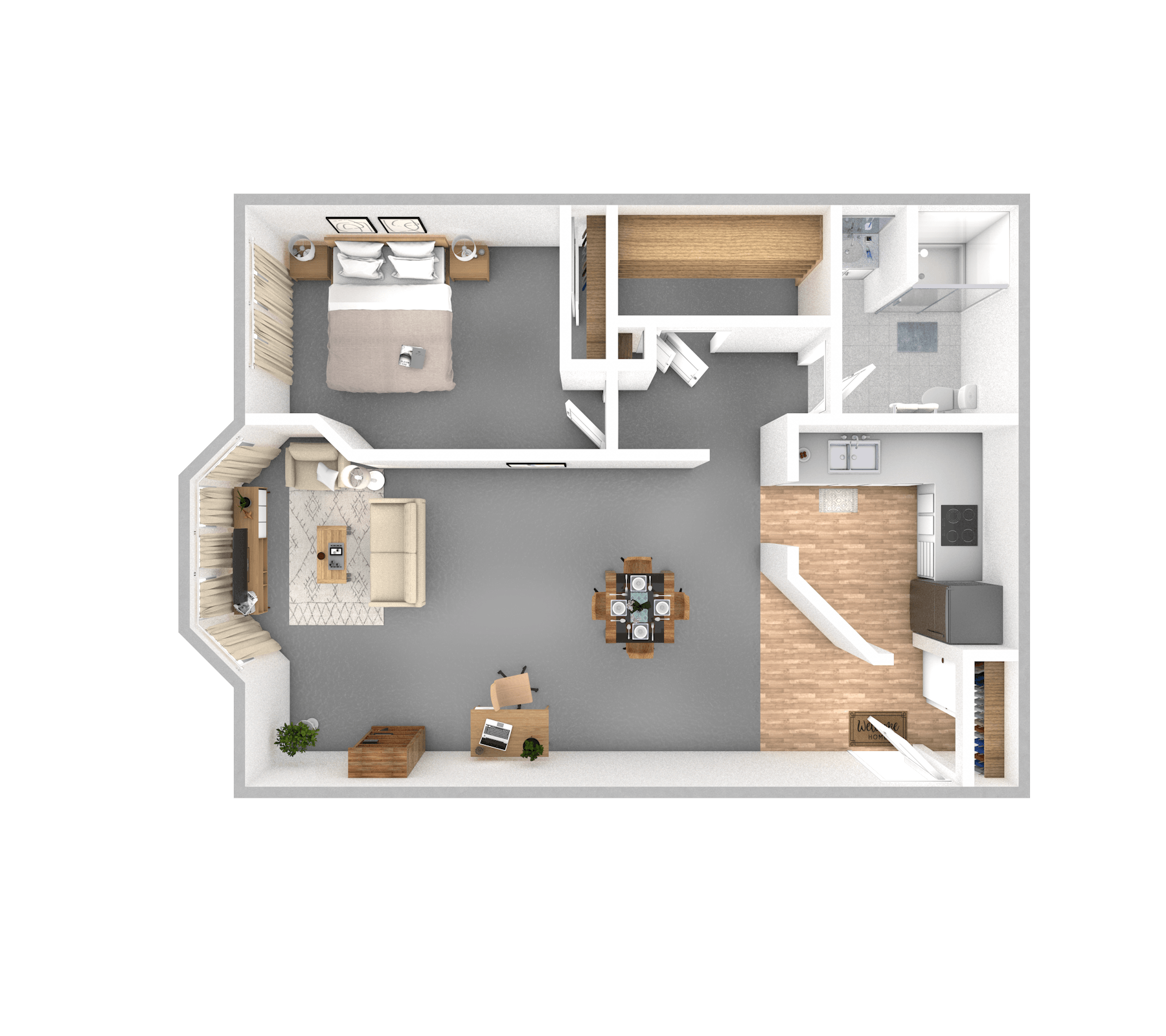 Hickory floor plan