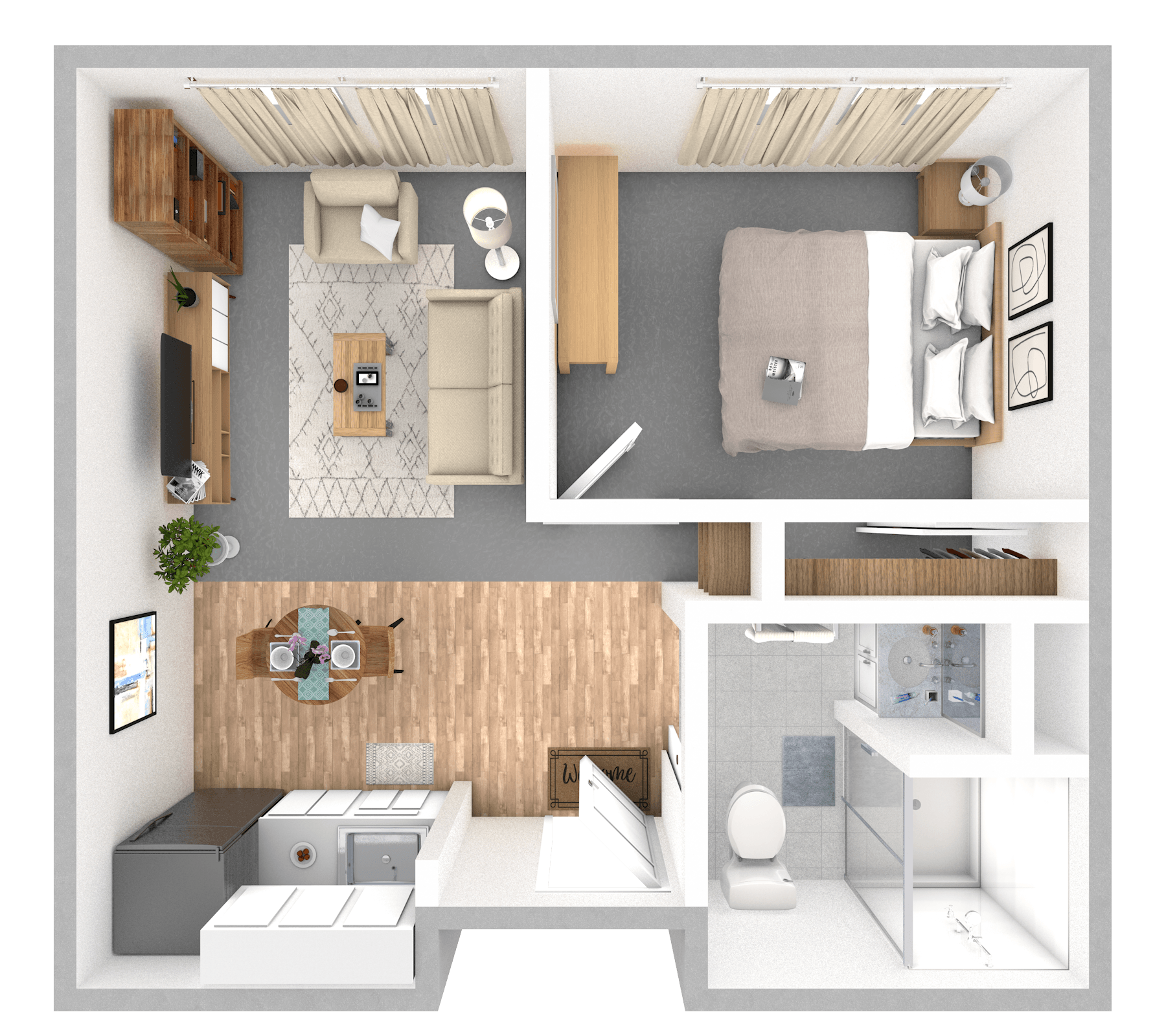 Cedar floor plan