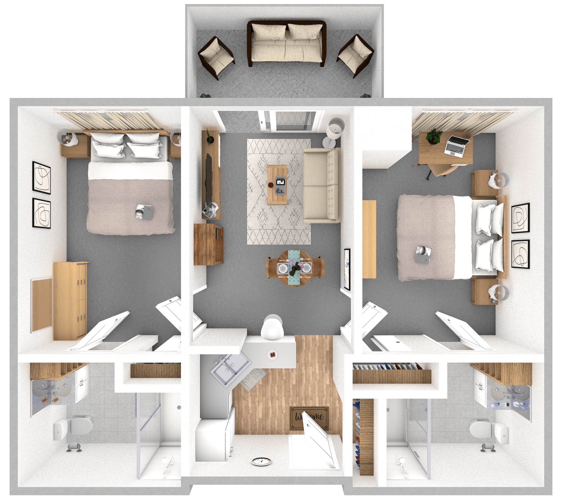 Cedar floor plan