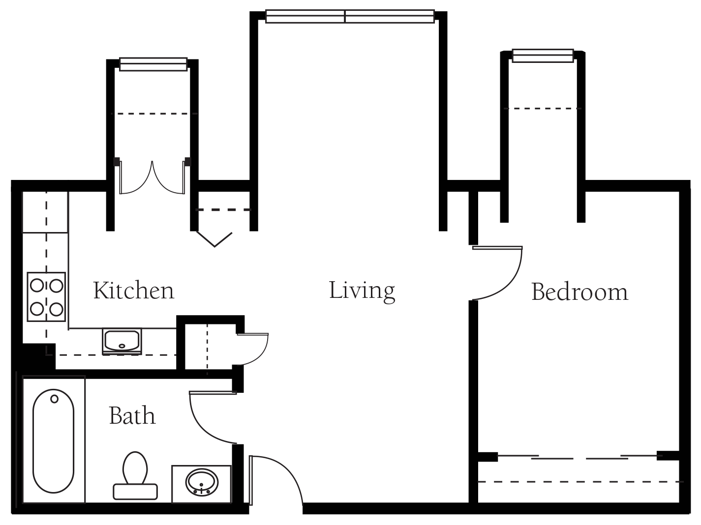 Evergreen floor plan