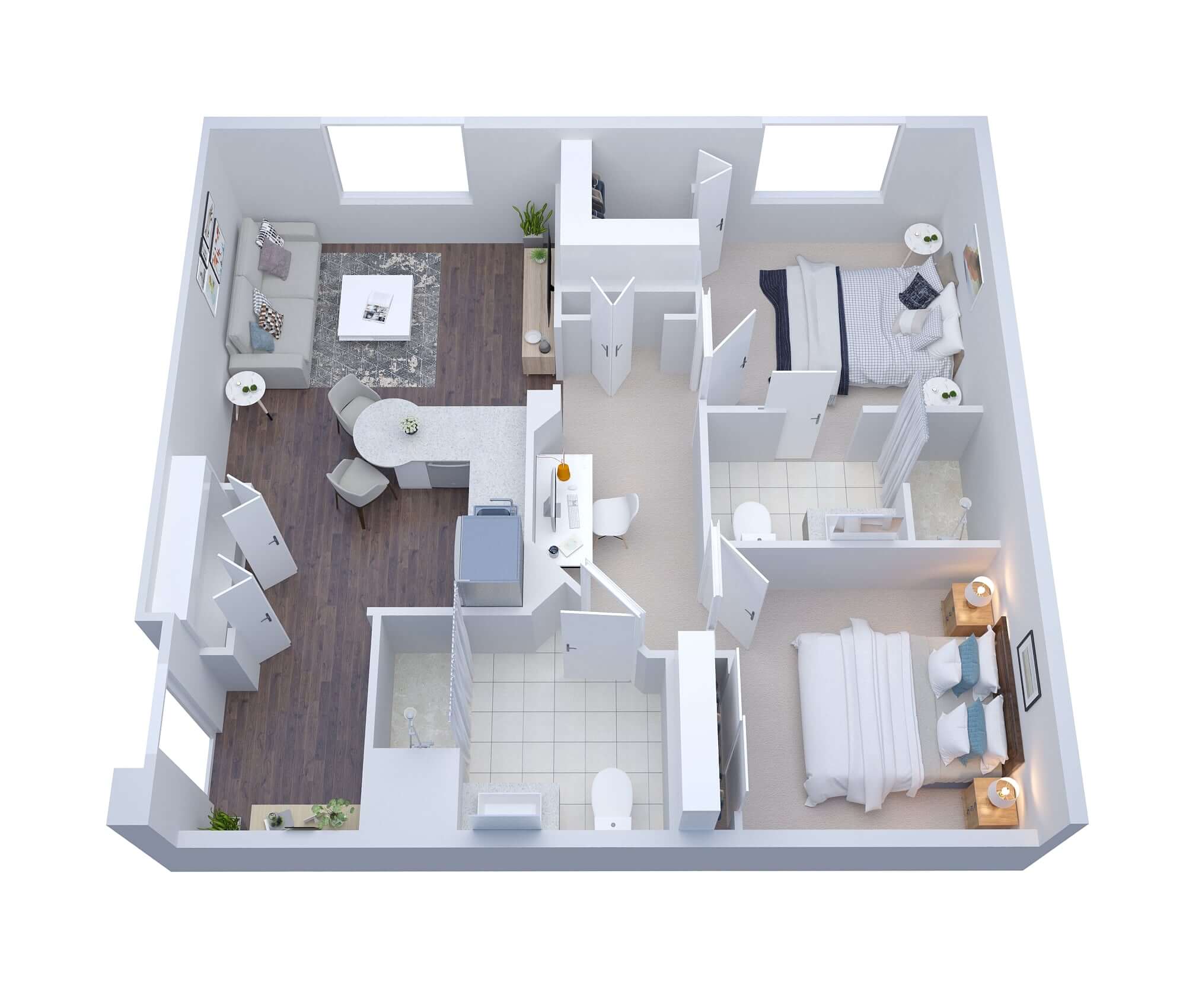 The Port Royale floor plan