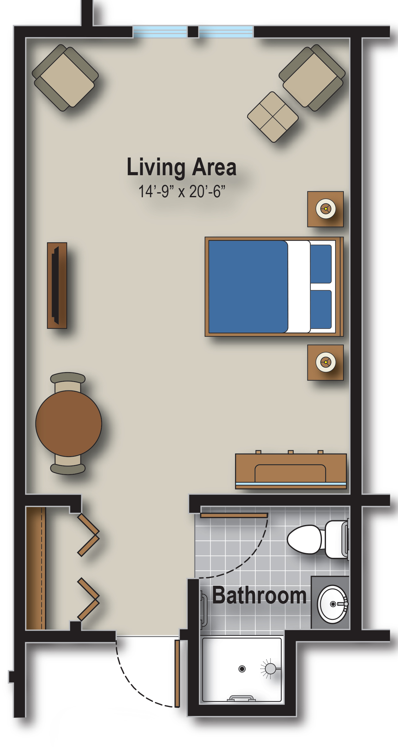 Lily floor plan