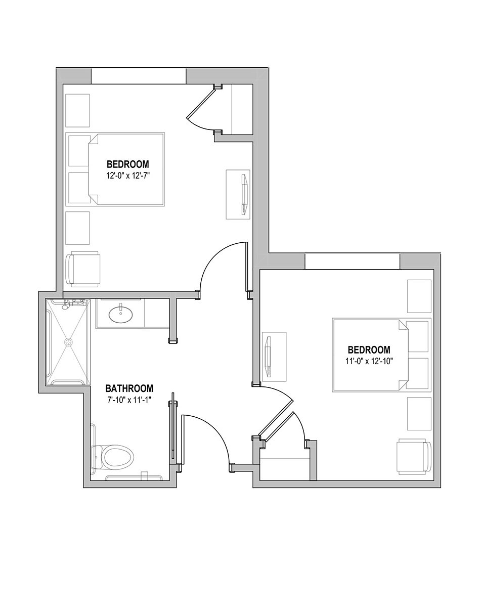 Key West floor plan