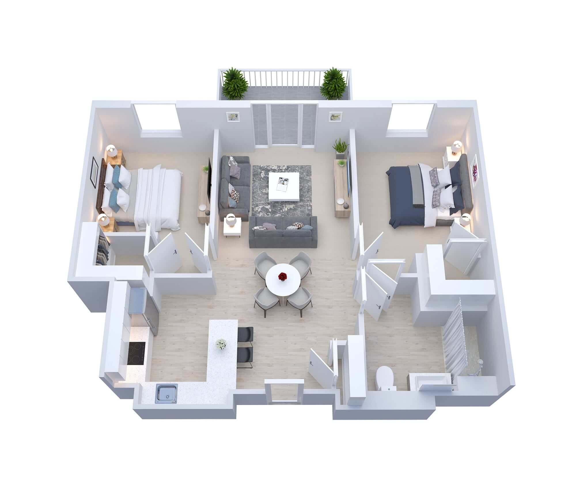 Gannett floor plan