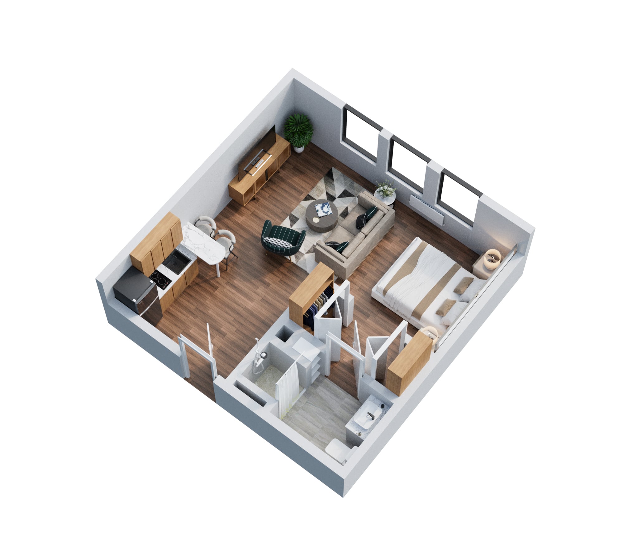 Pomegranate floor plan