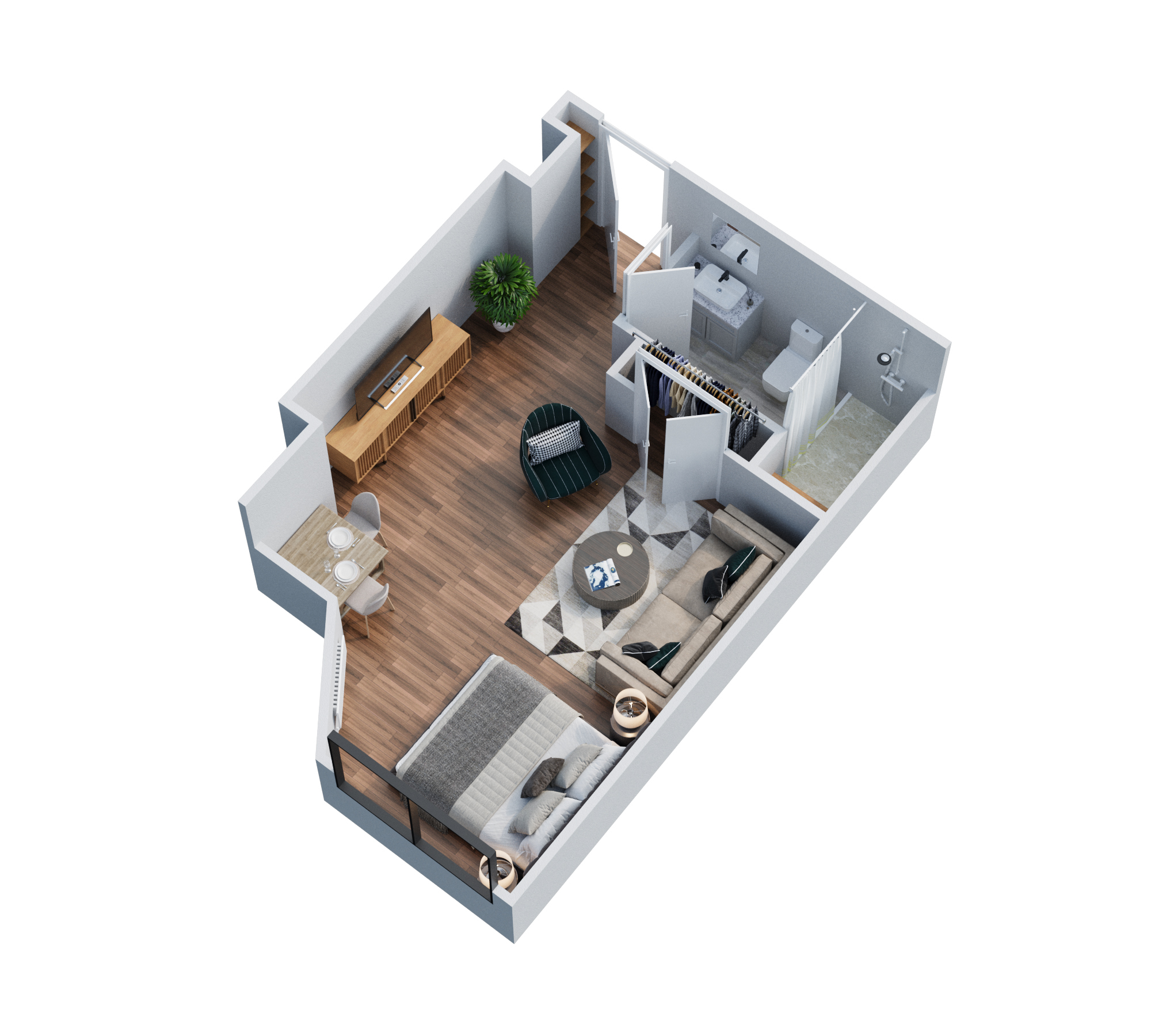 Uptown floor plan