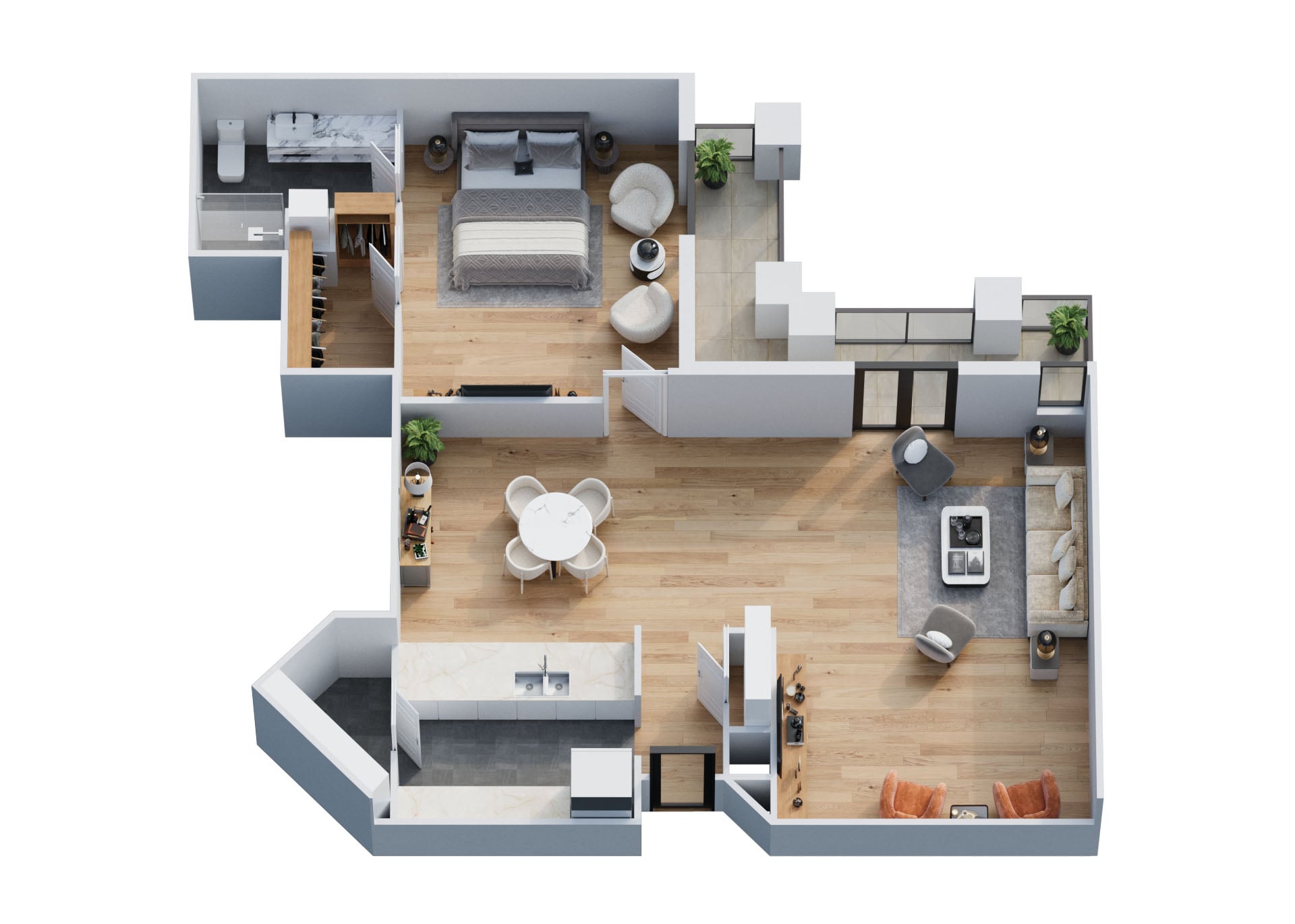 Bur Oak floor plan