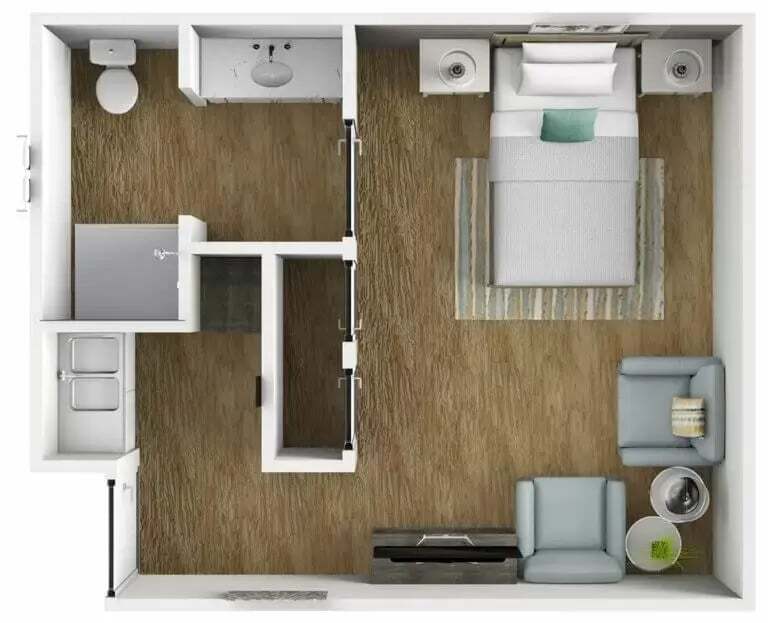Riverside floor plan